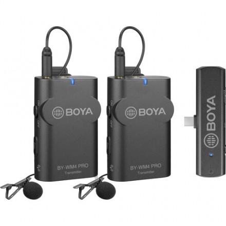 Петличная радиосистема для цифровых камер Boya BY-WM4 Pro-K6 Петличная радиосистема для цифровых камер Boya BY-WM4 Pro-K6